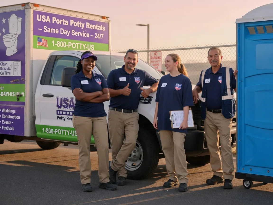 Porta Potty Rental company in Clearlake, WA